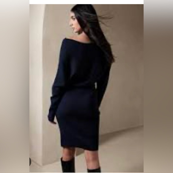 BR Coletta off the shoulder sweater dress - Picture 2 of 5